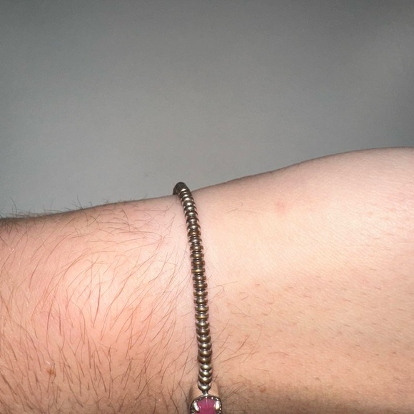 Kendra Scott Pink and Brown Beaded Bracelet - Picture 4 of 4